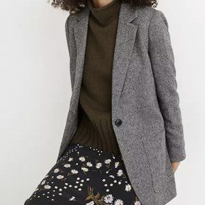 NWT Madewell Larsen Blazer in Herringbone